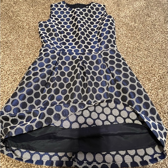 Anonyme Designers Navy Blue/White Dress - Picture 4 of 9